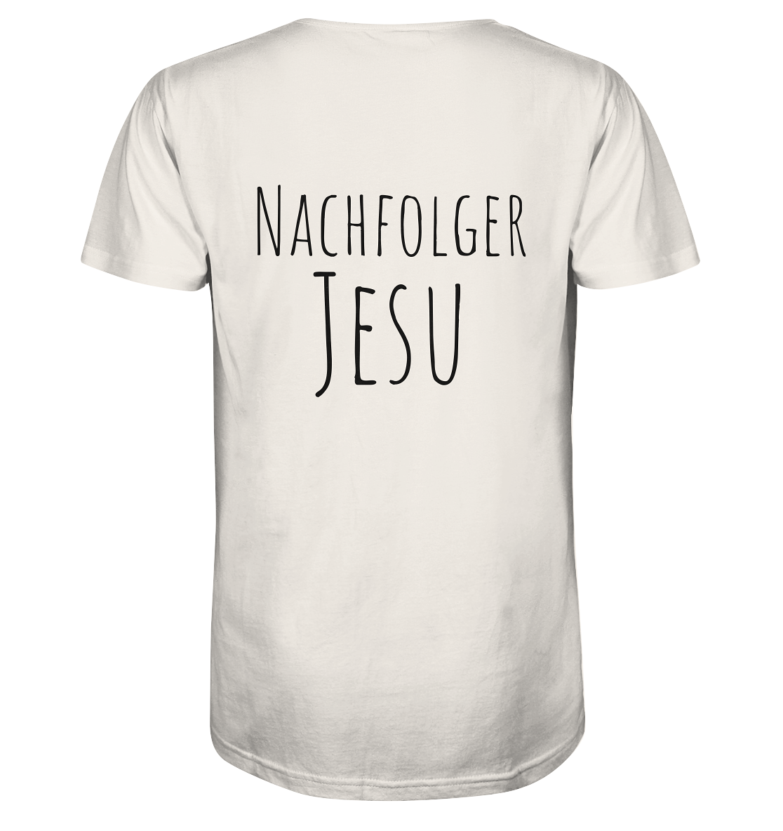Nachfolger Jesu - Organic Shirt - wertvoll und geliebt 