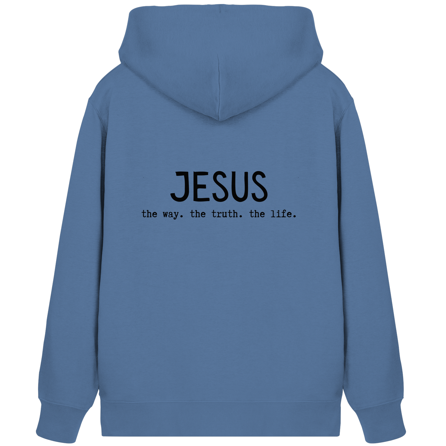Jesus the way the truth the life - Organic Zipper