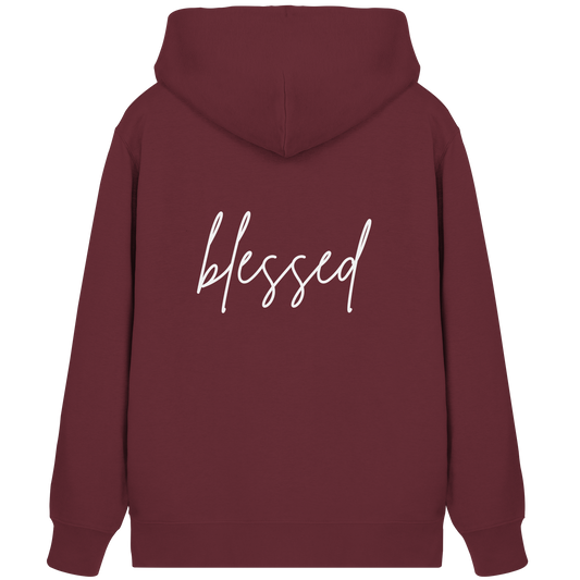 blessed - Organic Zipper - wertvoll und geliebt 