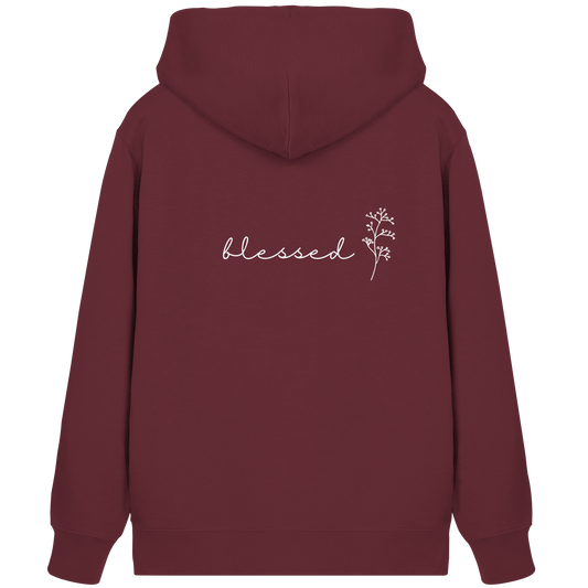 blessed - Organic Zipper - wertvoll und geliebt 
