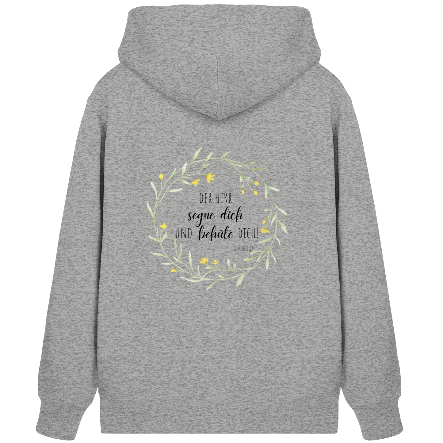 Der Herr segne Dich - Organic Zipper - wertvoll und geliebt 