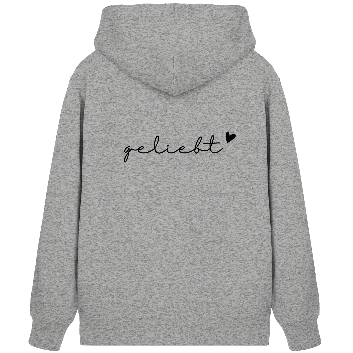 geliebt - Organic Zipper - wertvoll und geliebt 