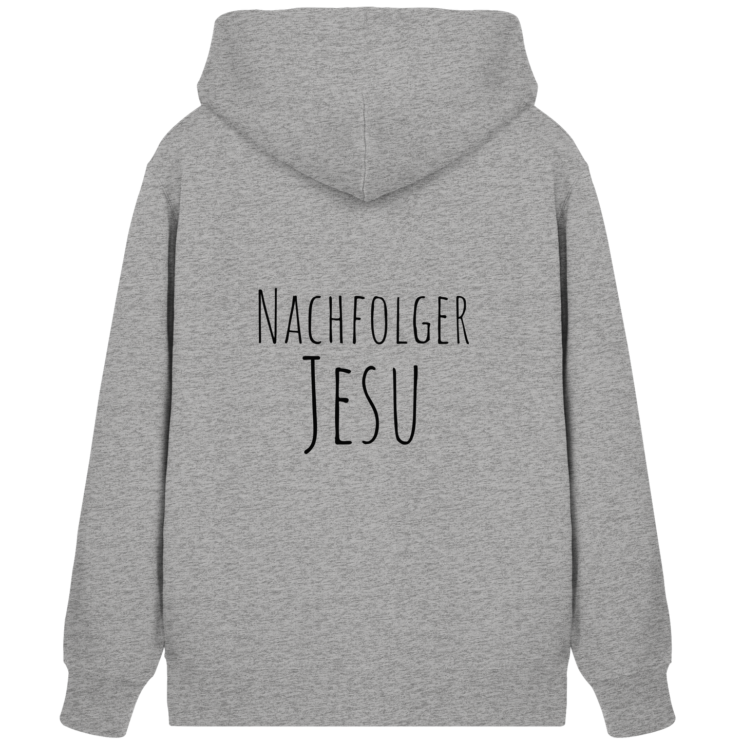 Nachfolger Jesu - Organic Zipper - wertvoll und geliebt 