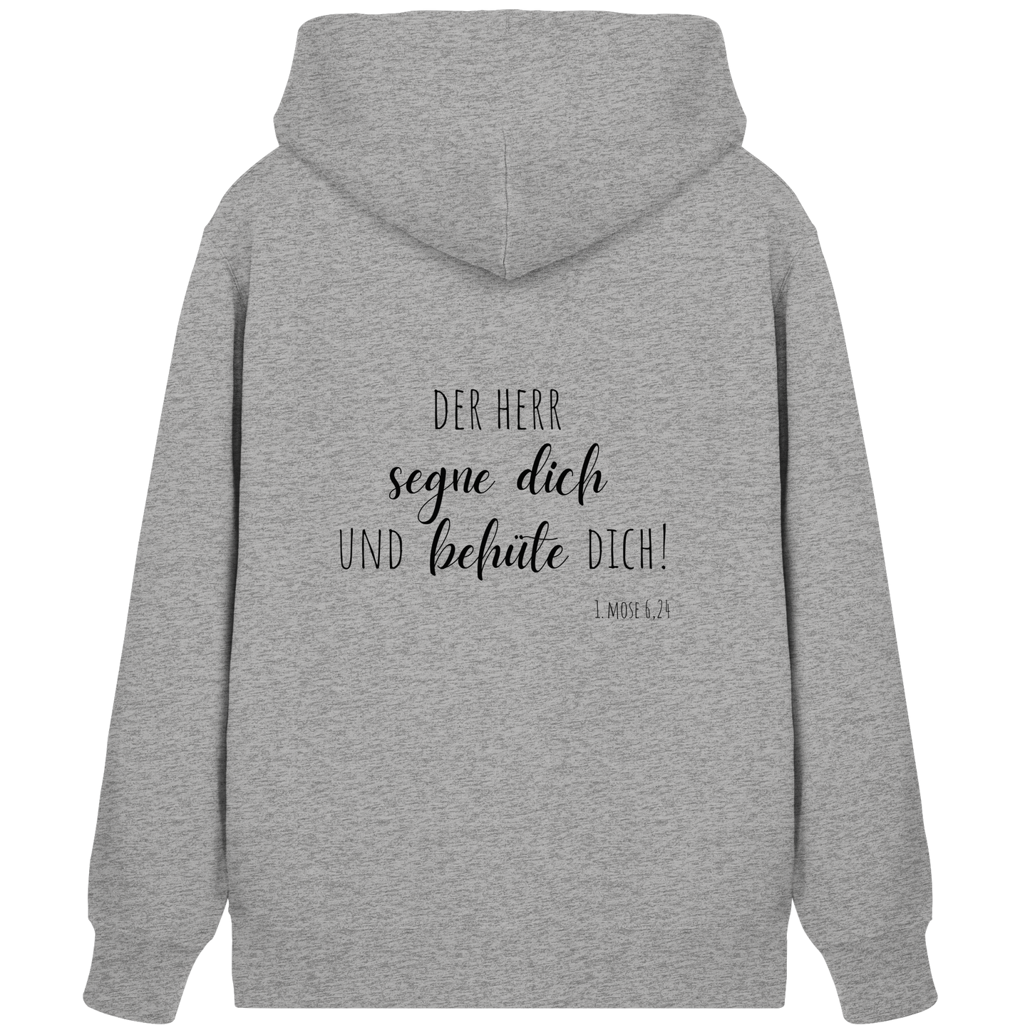 Der Herr segne und behüte Dich - Organic Zipper - wertvoll und geliebt 