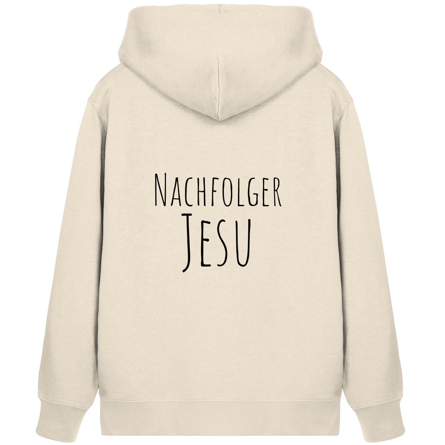 Nachfolger Jesu - Organic Zipper - wertvoll und geliebt 