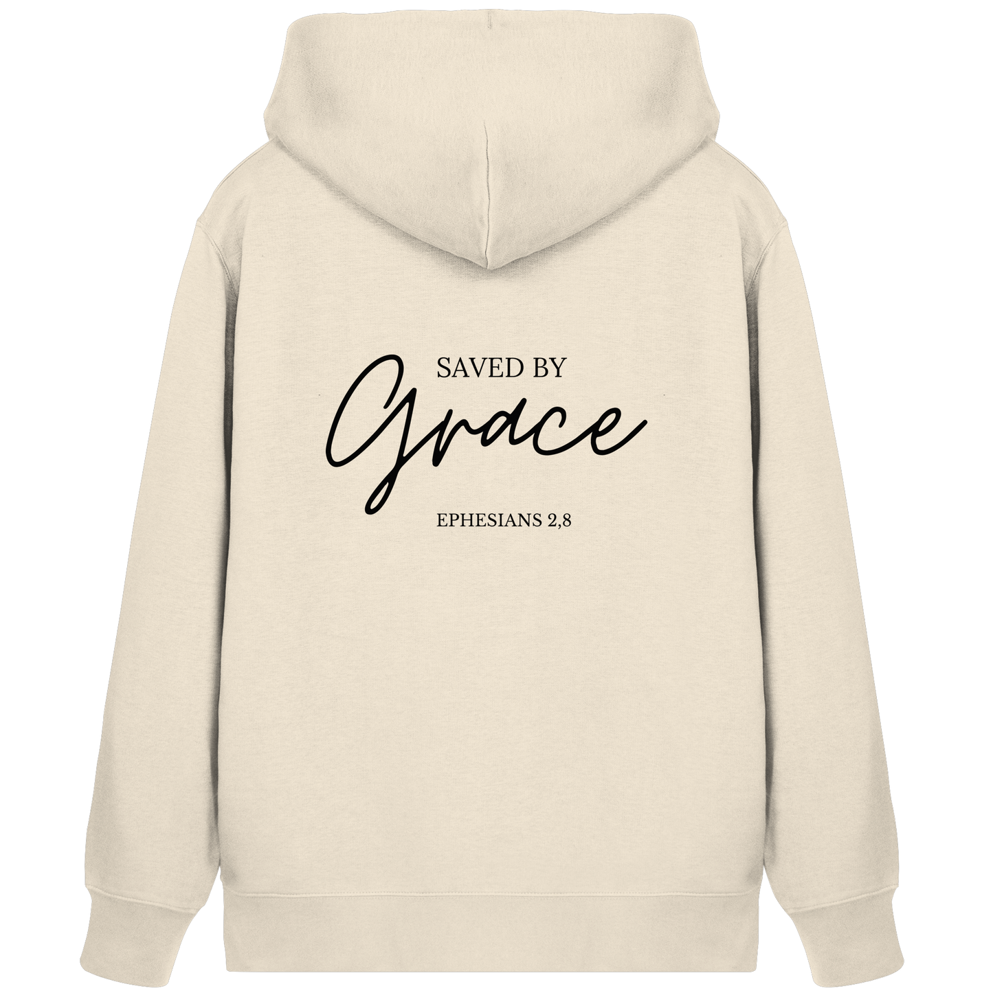 Saved by grace - Organic Zipper - wertvoll und geliebt 