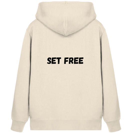 Set free - Organic Zipper - wertvoll und geliebt 