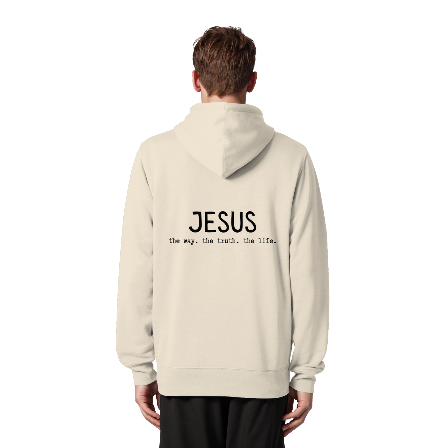 Jesus the way the truth the life - Organic Zipper