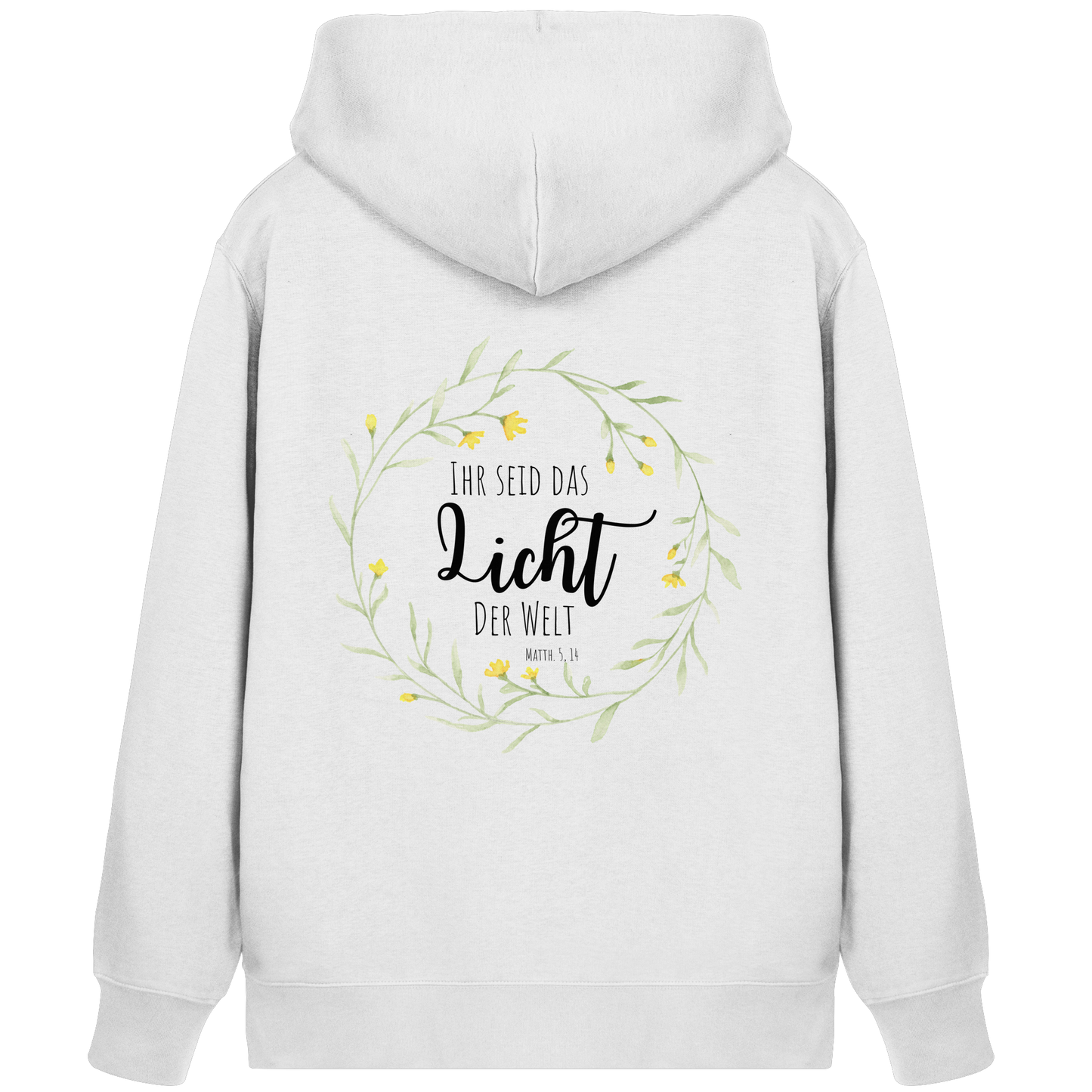 Licht der Welt - Organic Zipper - wertvoll und geliebt 
