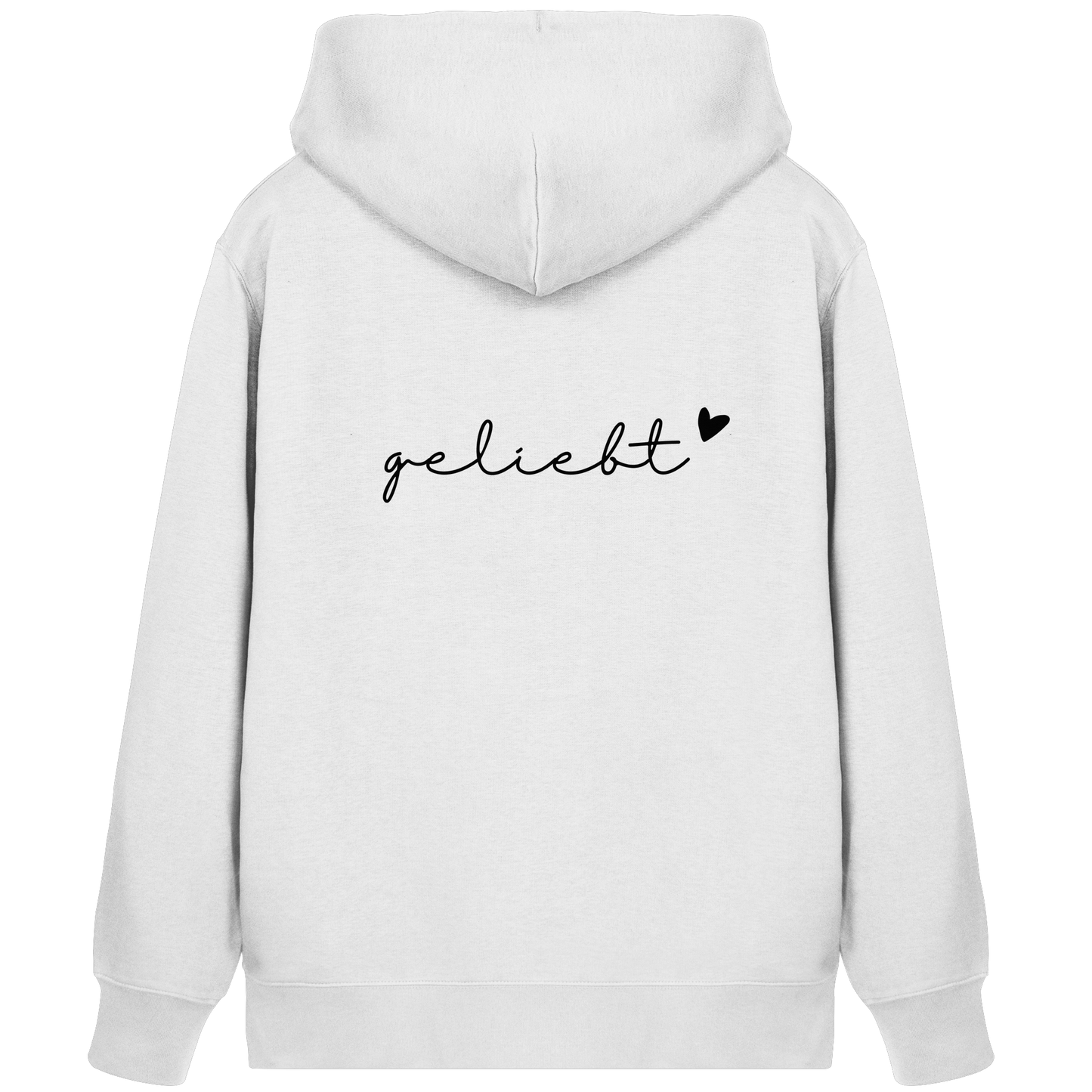 geliebt - Organic Zipper - wertvoll und geliebt 