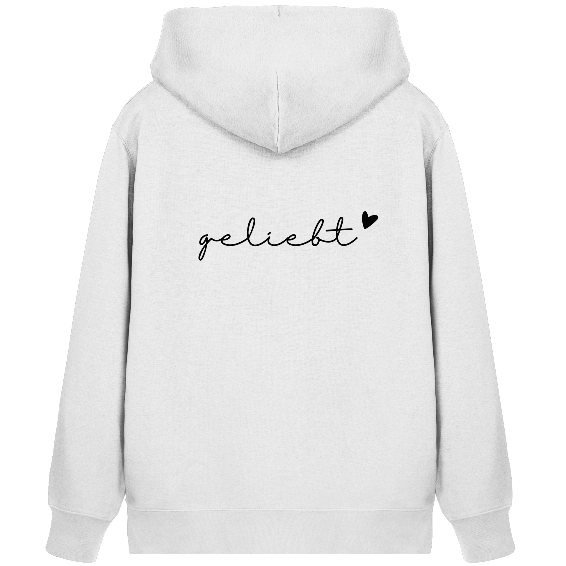 geliebt - Organic Zipper - wertvoll und geliebt 