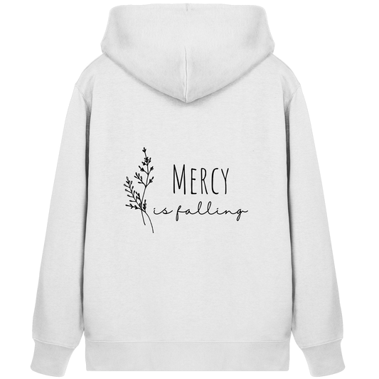 mercy is falling - Organic Zipper - wertvoll und geliebt 