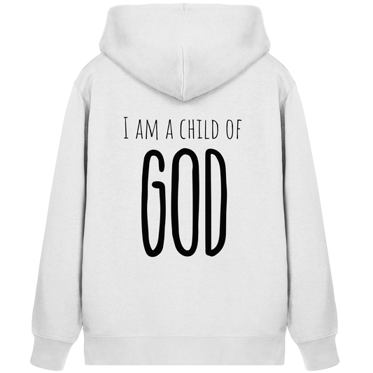 I am a child of God - Organic Zipper - wertvoll und geliebt 