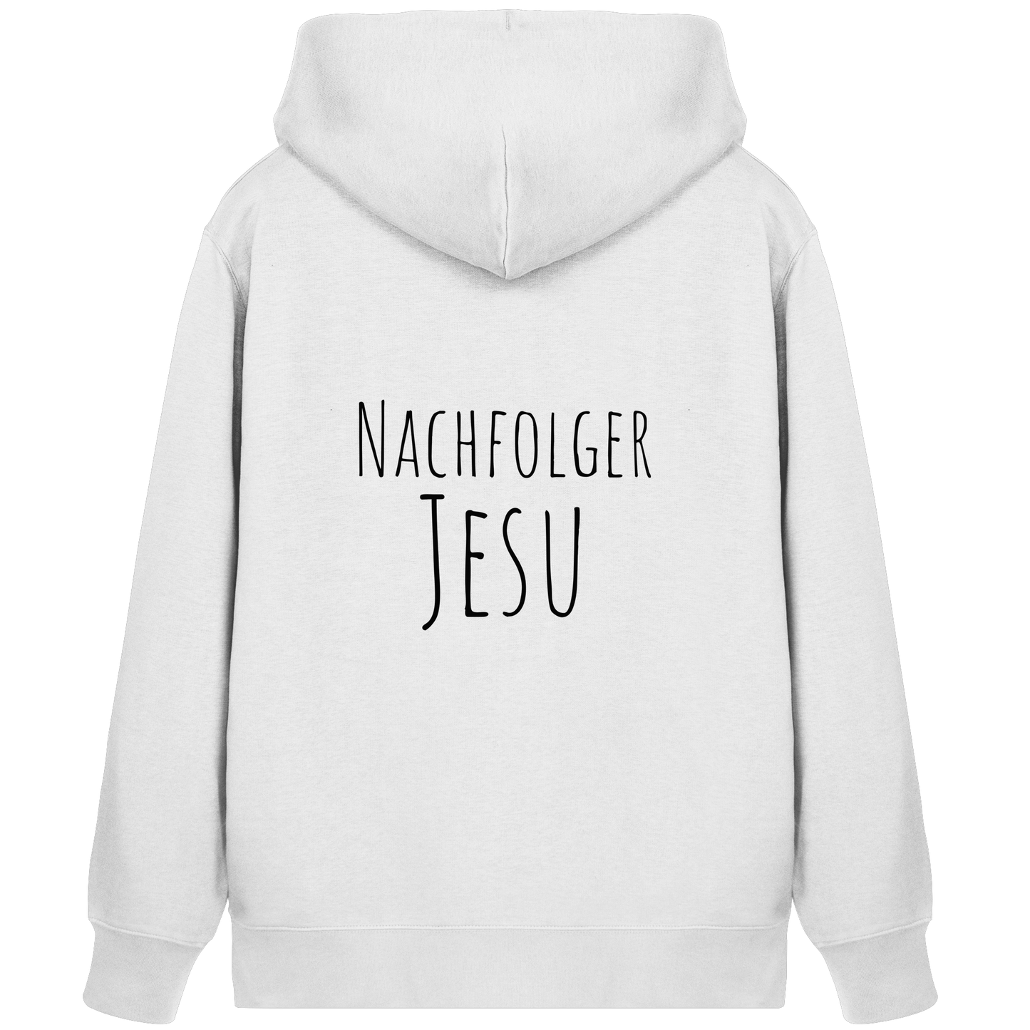 Nachfolger Jesu - Organic Zipper - wertvoll und geliebt 