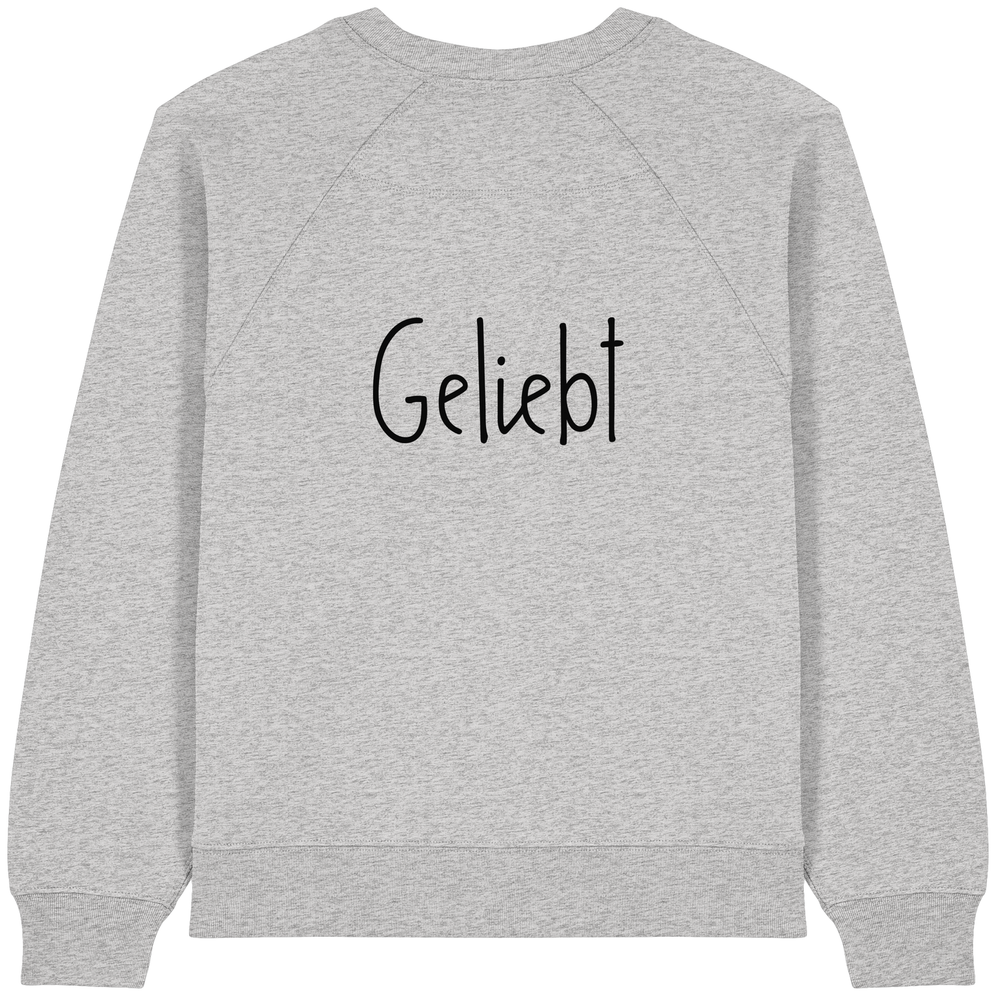 Geliebt - Womens Organic Raglan Sweatshirt - wertvoll und geliebt 