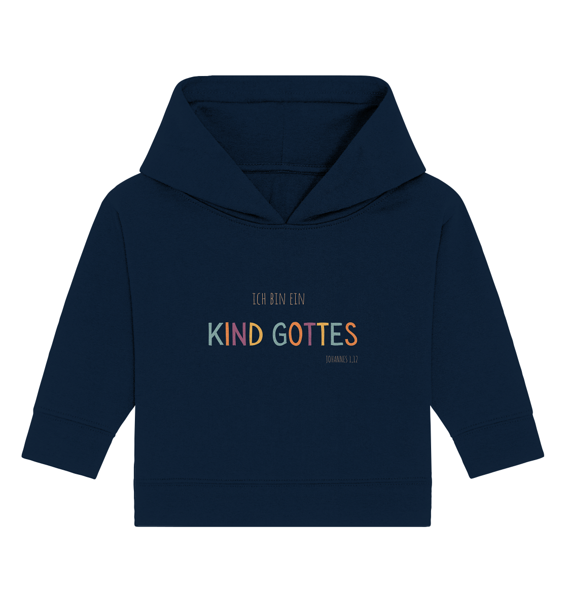 Kind Gottes - Baby Organic Hoodie - wertvoll und geliebt 