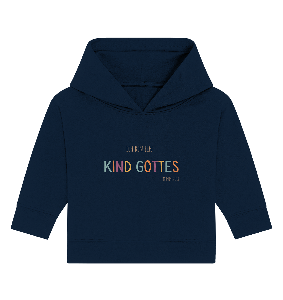 Kind Gottes - Baby Organic Hoodie - wertvoll und geliebt 