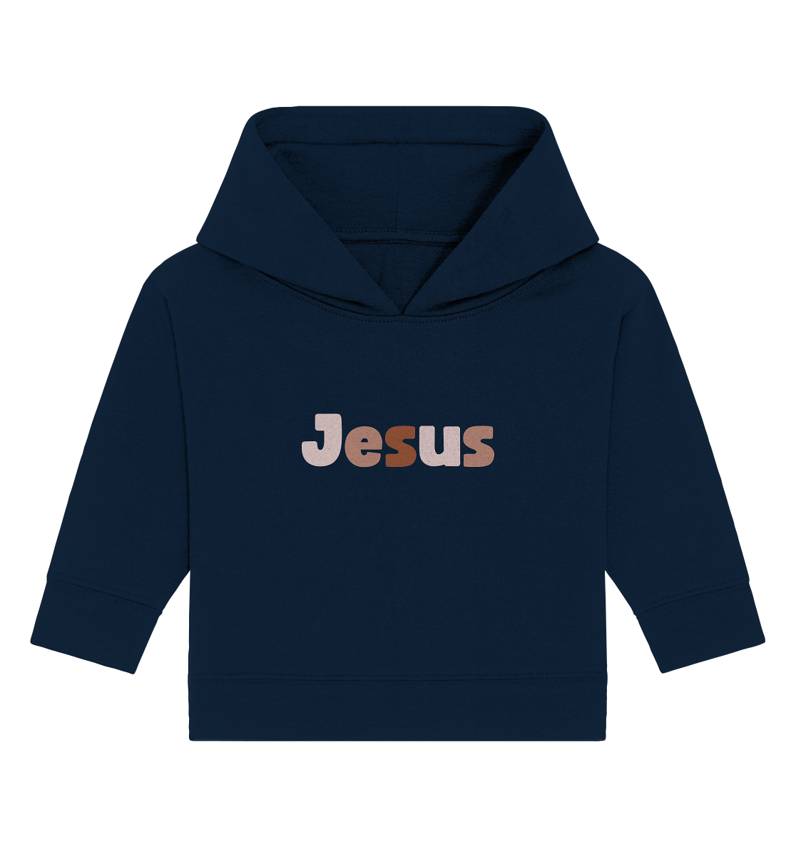 Jesus - Baby Organic Hoodie - wertvoll und geliebt 