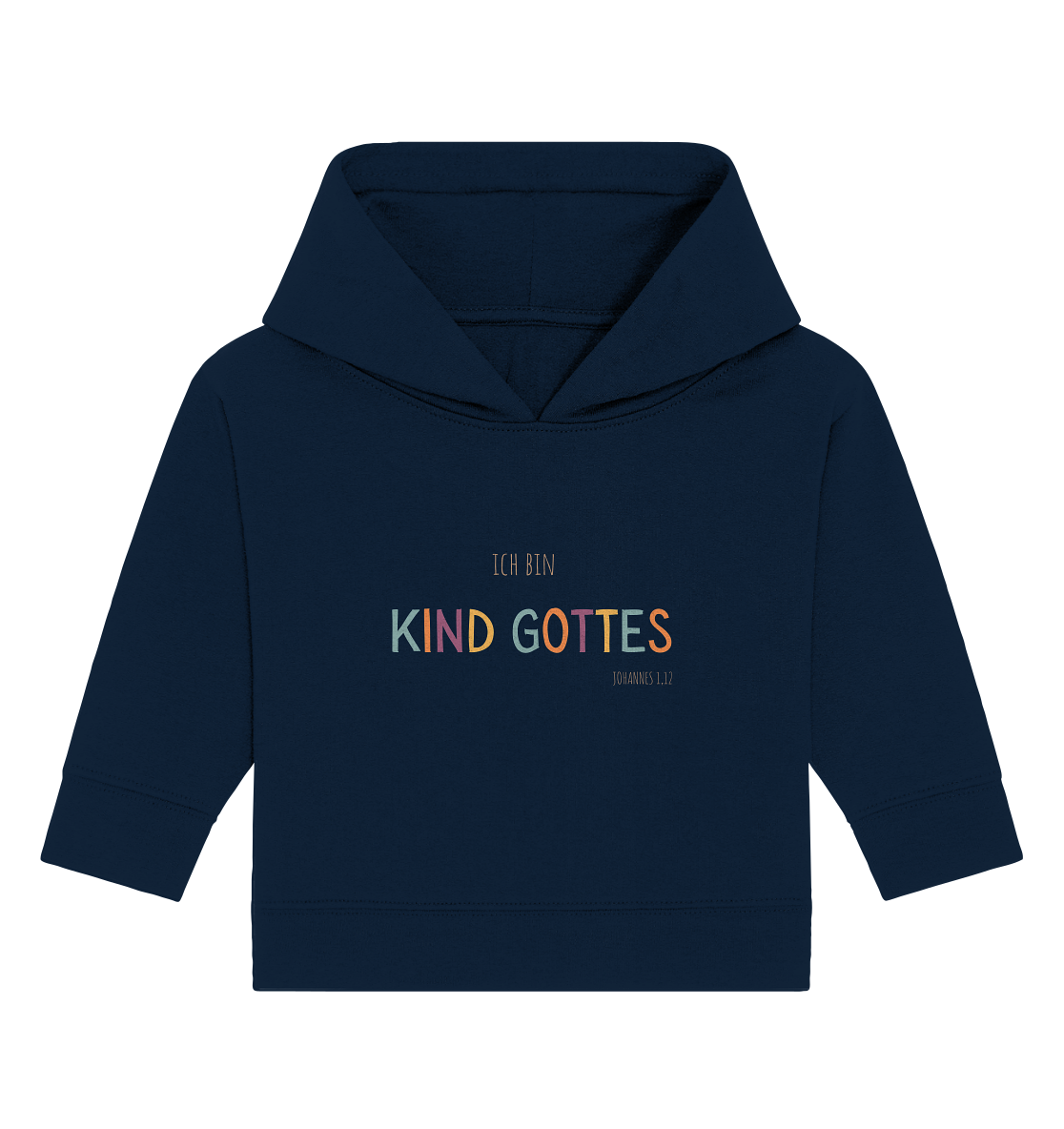 Kind Gottes - Baby Organic Hoodie - wertvoll und geliebt 