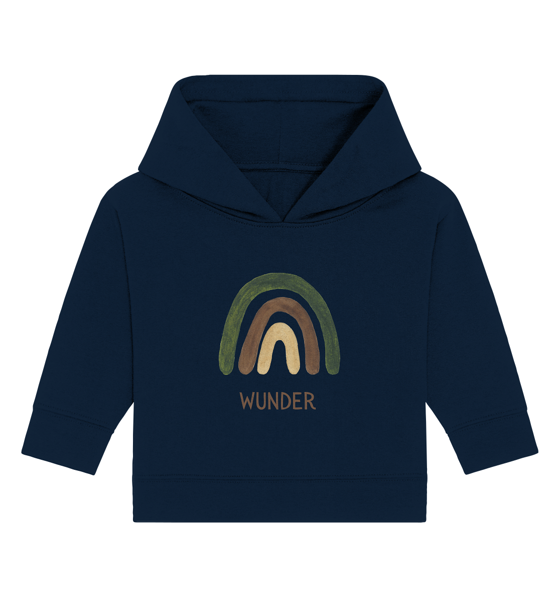 Wunder - Baby Organic Hoodie - wertvoll und geliebt 