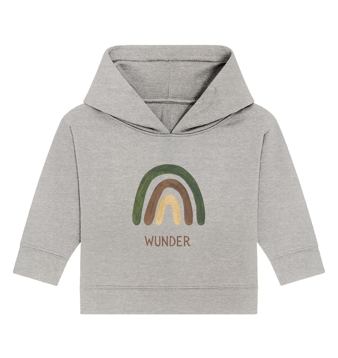 Wunder - Baby Organic Hoodie - wertvoll und geliebt 