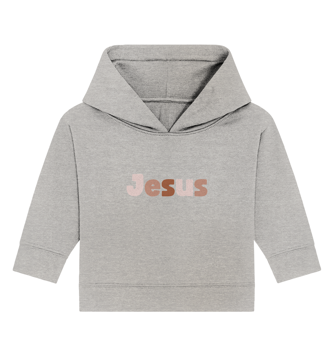 Jesus - Baby Organic Hoodie - wertvoll und geliebt 