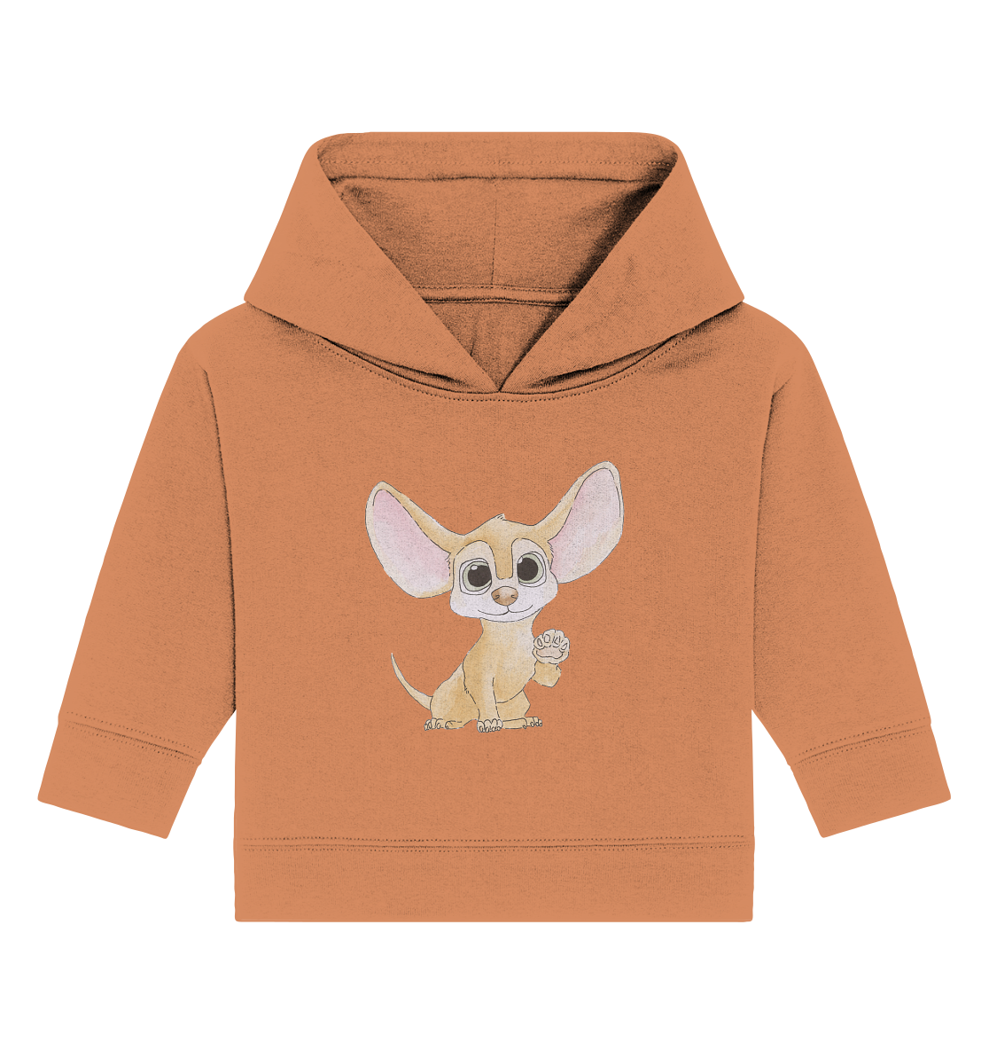 Milky - Baby Organic Hoodie - wertvoll und geliebt 