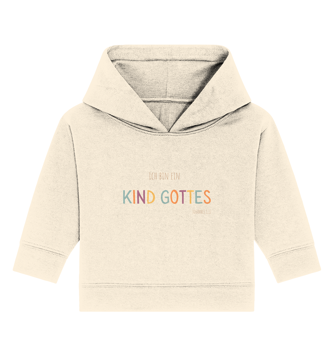 Kind Gottes - Baby Organic Hoodie - wertvoll und geliebt 