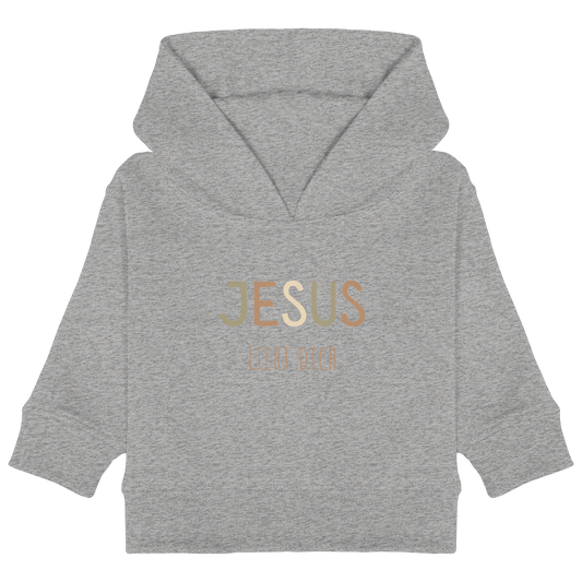 Jesus liebt dich Jungen - Baby Organic Hoodie