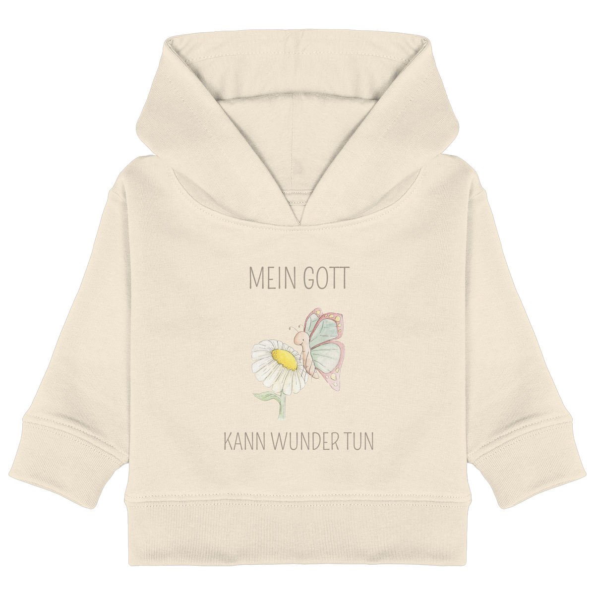Mein Gott kann Wunder tun - Baby Organic Hoodie