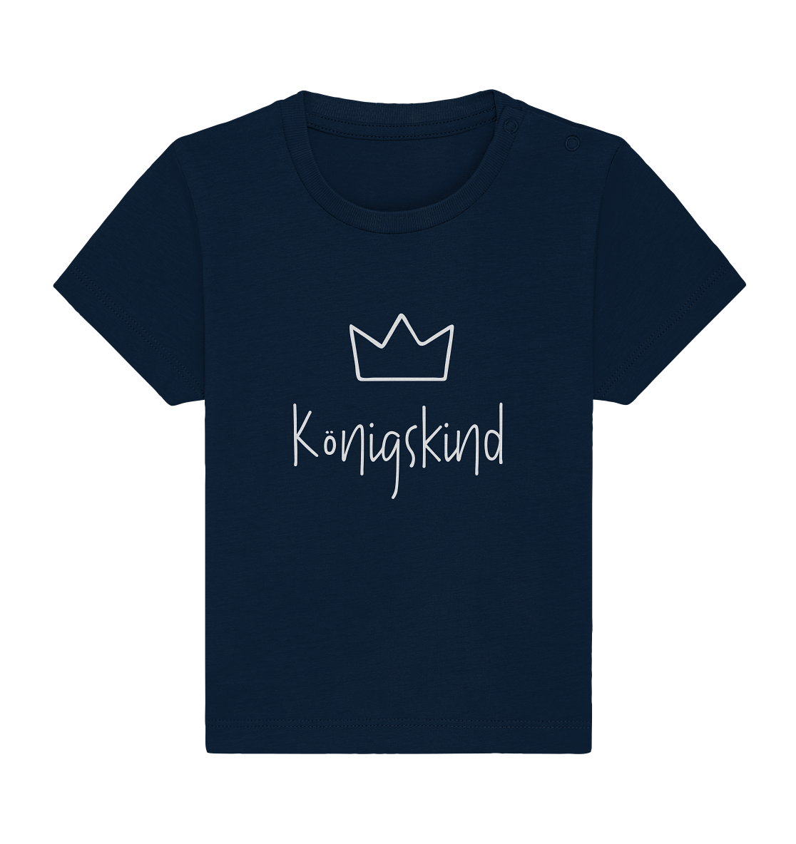 Königskind - Baby Organic Shirt - wertvoll und geliebt 