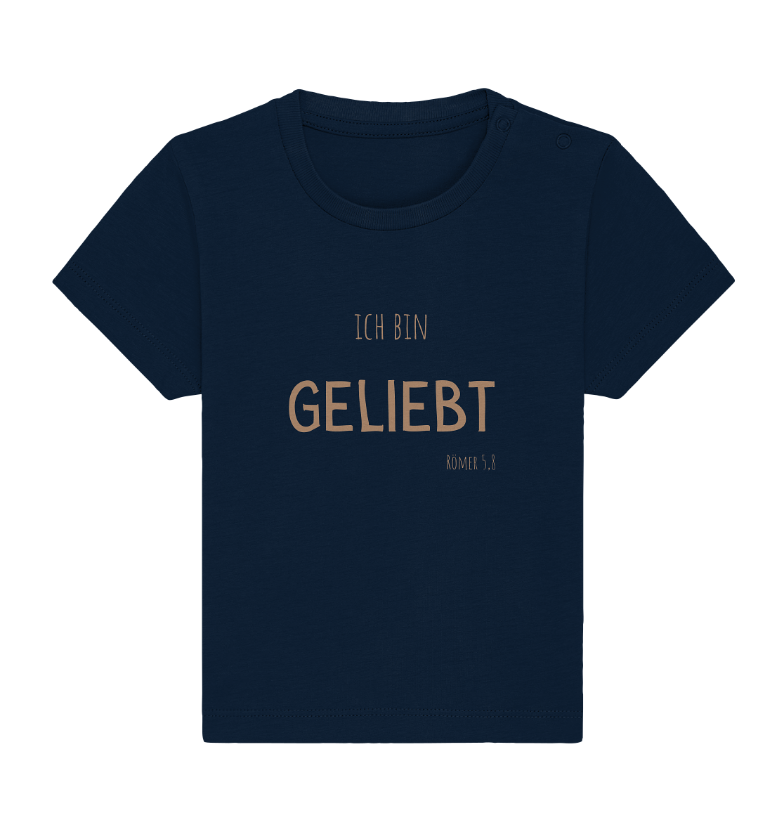 Geliebt - Baby Organic Shirt - wertvoll und geliebt 
