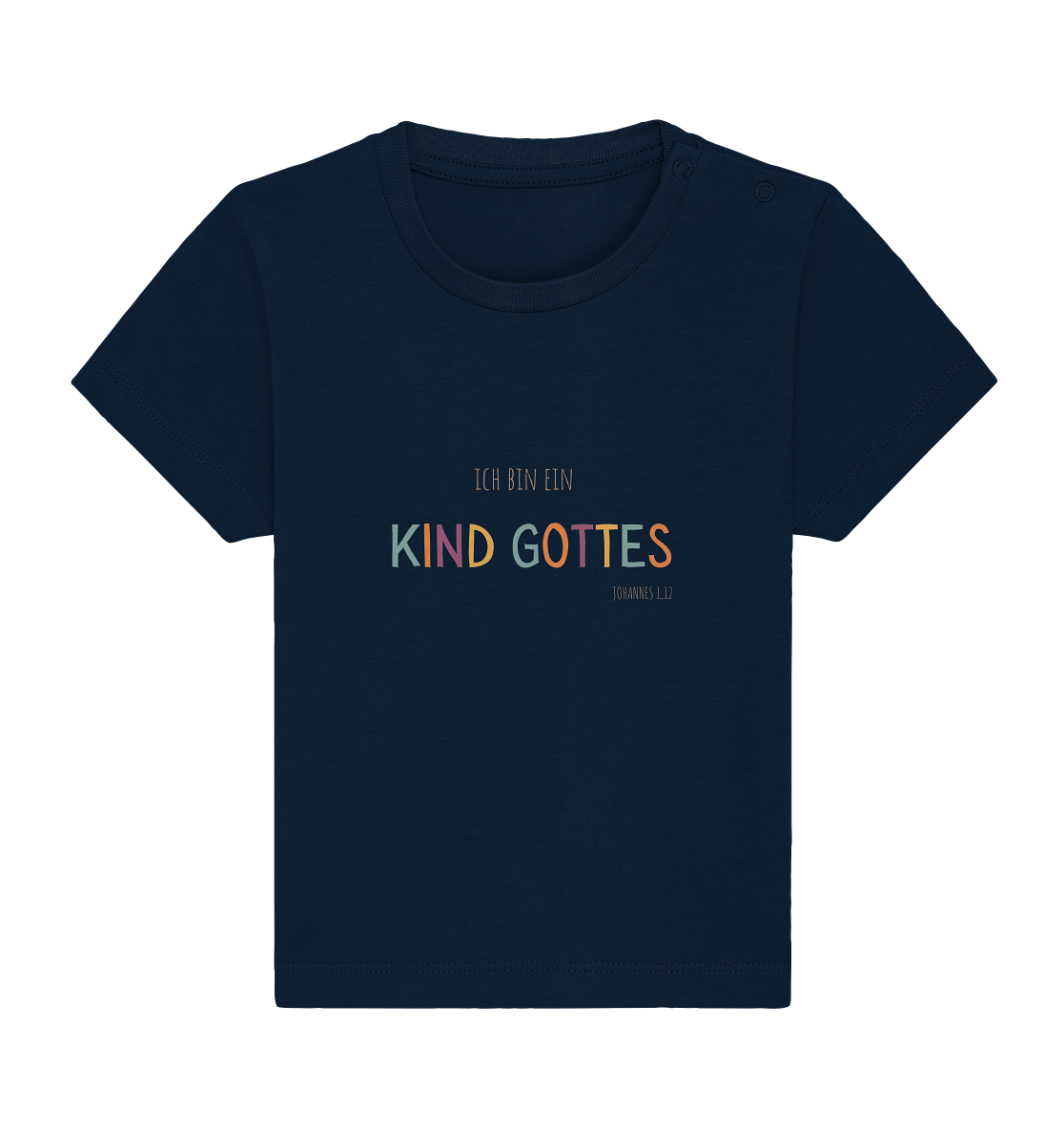 Kind Gottes - Baby Organic Shirt - wertvoll und geliebt 