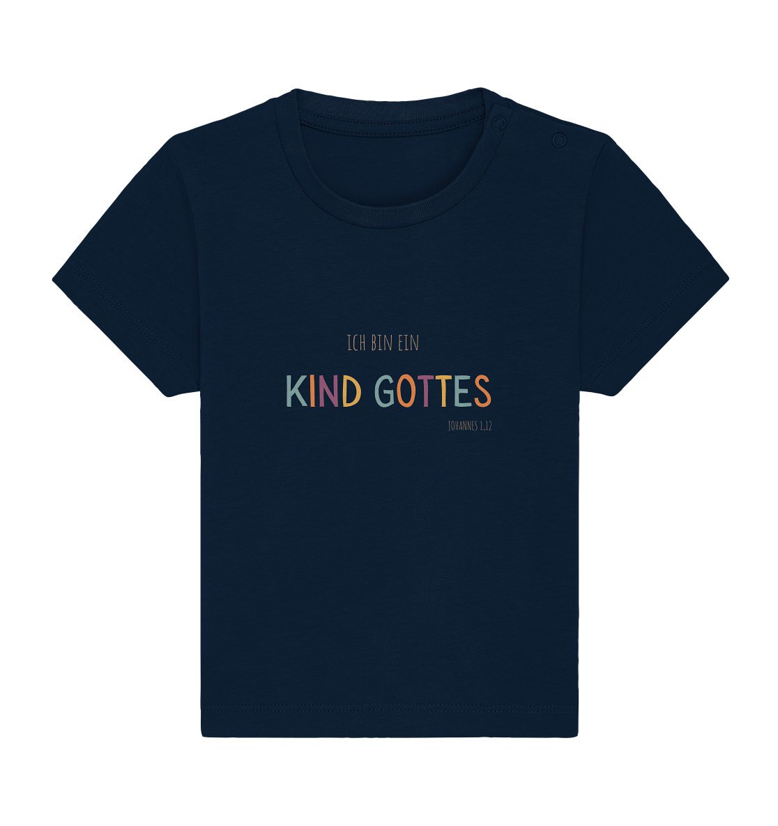 Kind Gottes - Baby Organic Shirt - wertvoll und geliebt 
