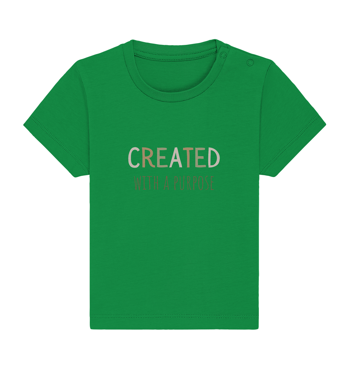 Created - Baby Organic Shirt - wertvoll und geliebt 