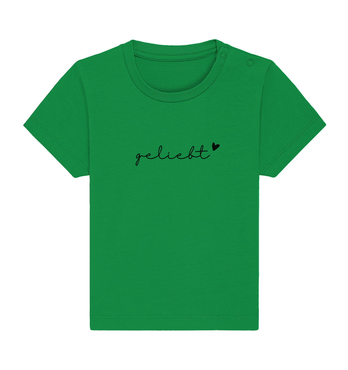 geliebt - Baby Organic Shirt - wertvoll und geliebt 
