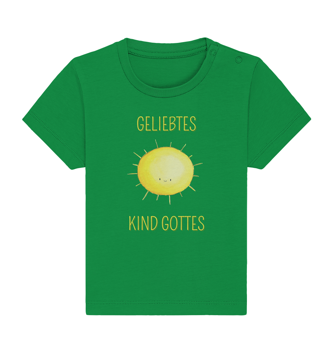 Geliebtes Kind Gottes - Baby Organic Shirt - wertvoll und geliebt 