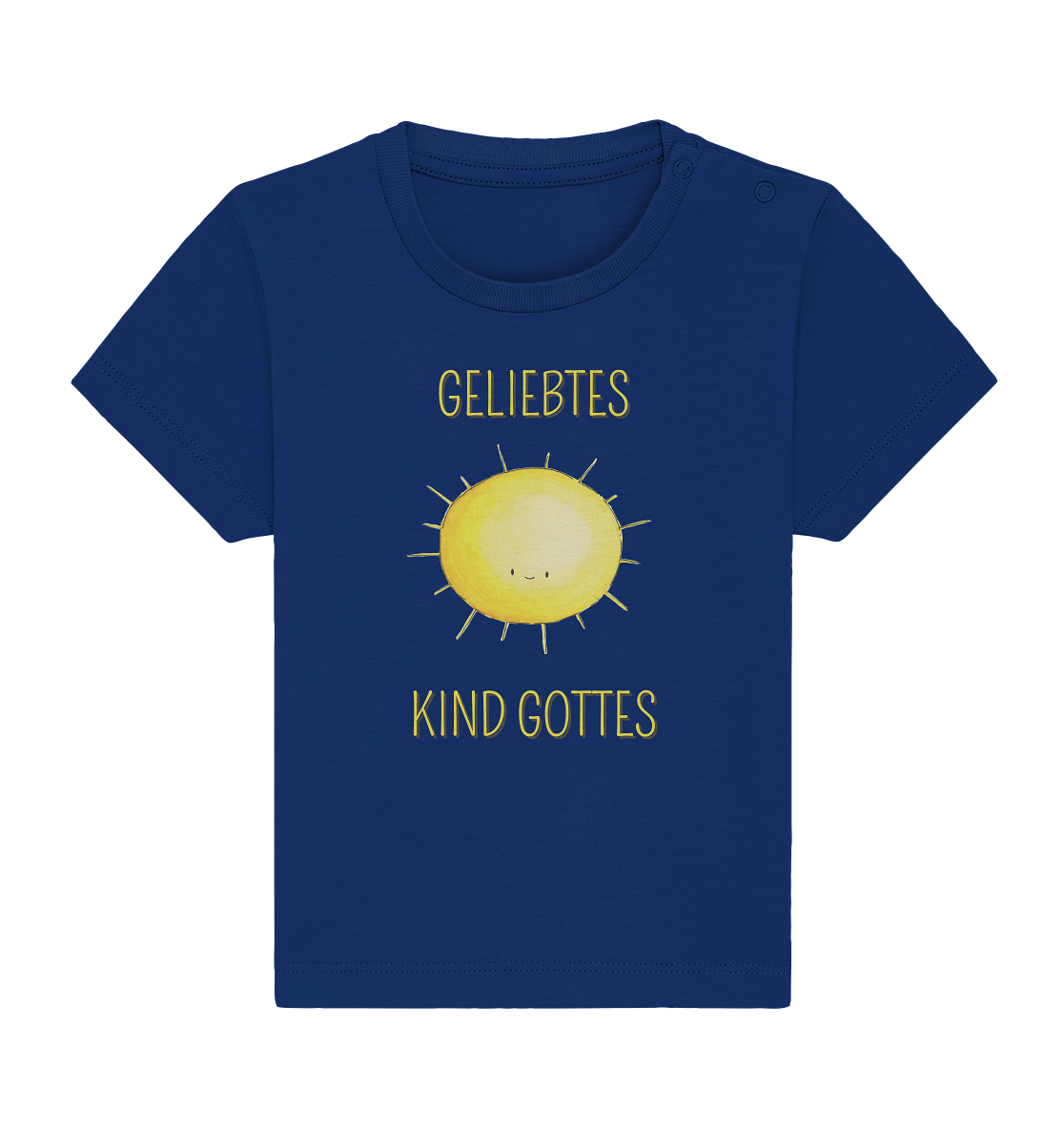Geliebtes Kind Gottes - Baby Organic Shirt - wertvoll und geliebt 