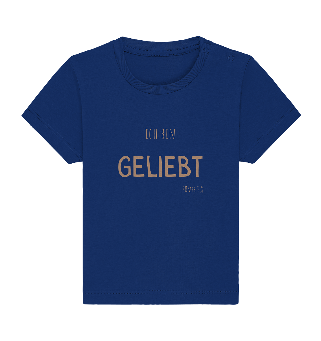 Geliebt - Baby Organic Shirt - wertvoll und geliebt 