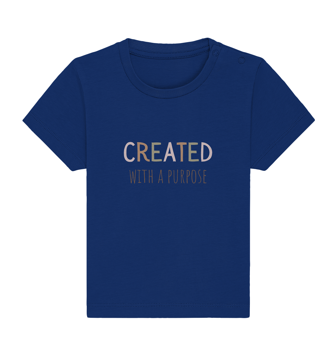 Created - Baby Organic Shirt - wertvoll und geliebt 