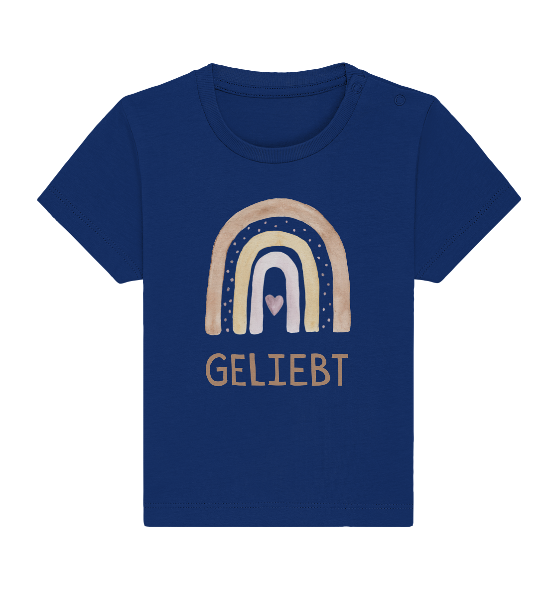 Geliebt Mädchen - Baby Organic Shirt - wertvoll und geliebt 