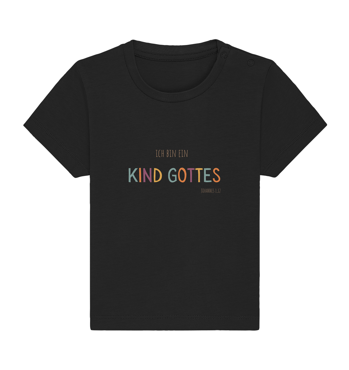 Kind Gottes - Baby Organic Shirt - wertvoll und geliebt 