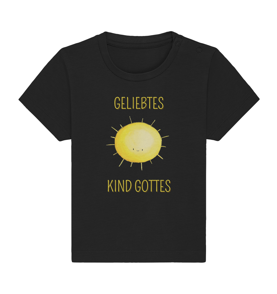 Geliebtes Kind Gottes - Baby Organic Shirt - wertvoll und geliebt 