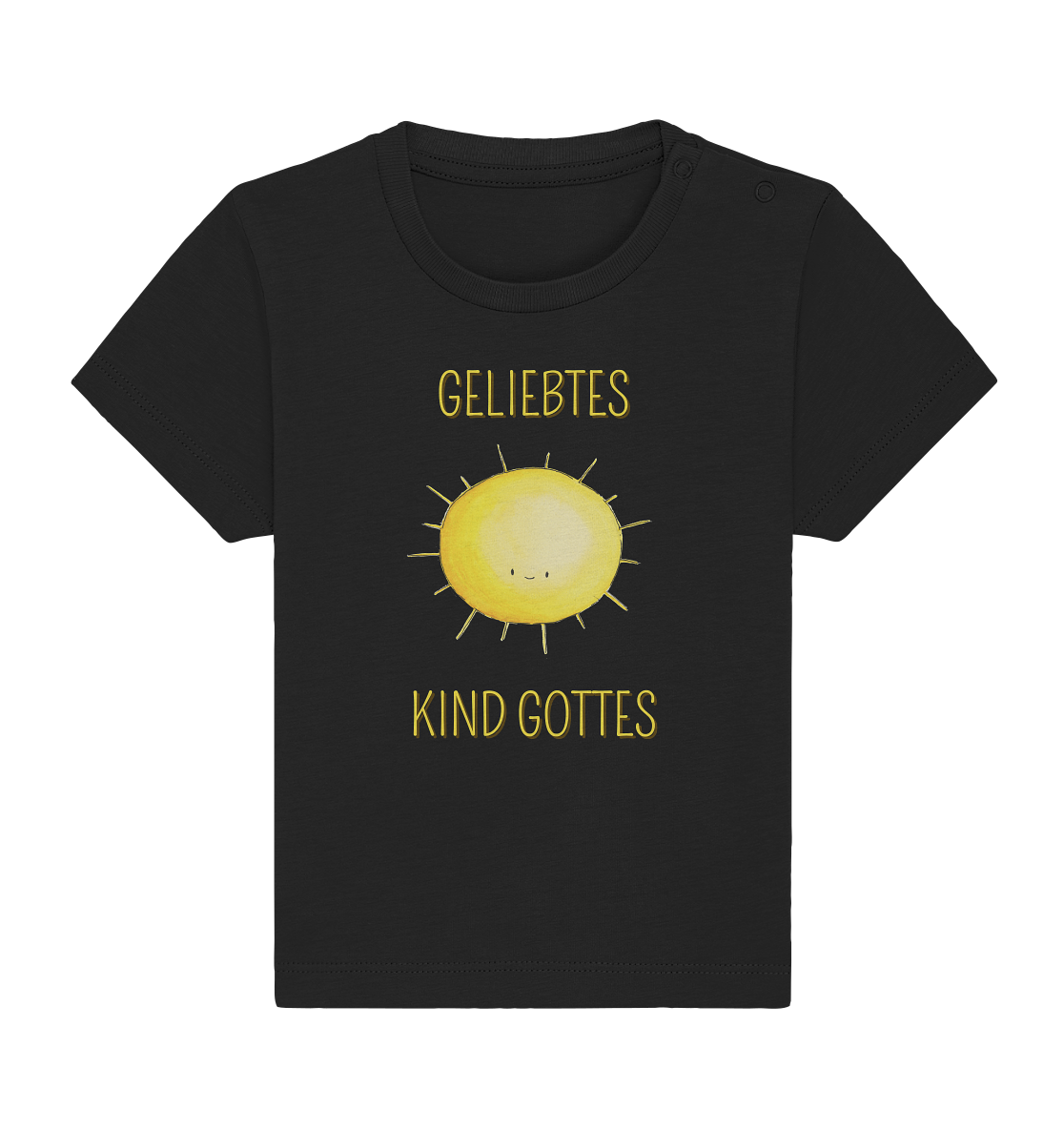 Geliebtes Kind Gottes - Baby Organic Shirt - wertvoll und geliebt 