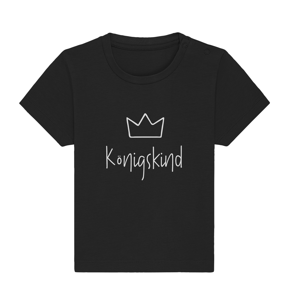 Königskind - Baby Organic Shirt - wertvoll und geliebt 