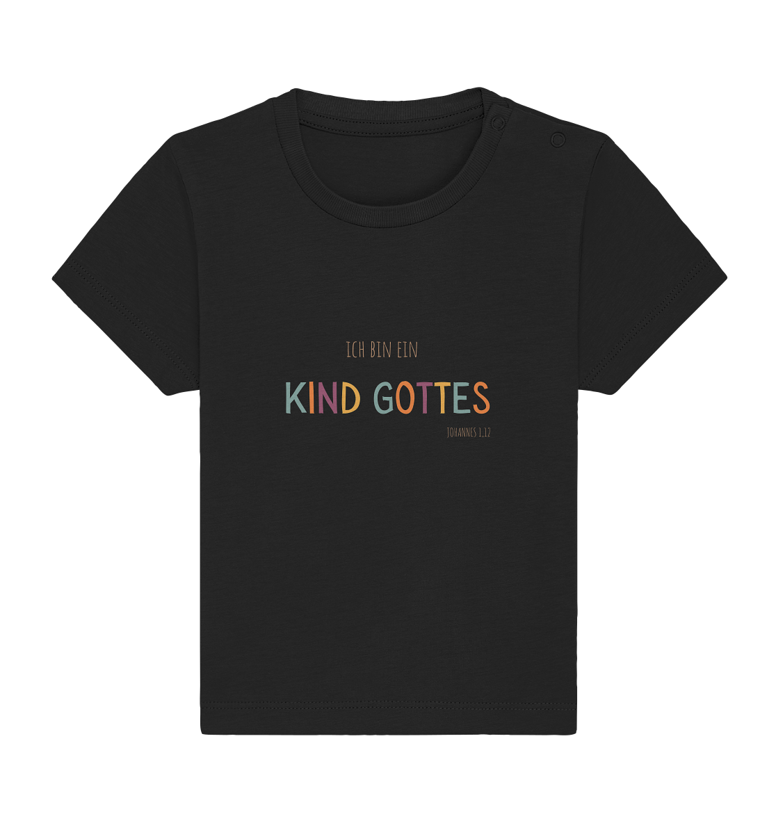 Kind Gottes - Baby Organic Shirt - wertvoll und geliebt 