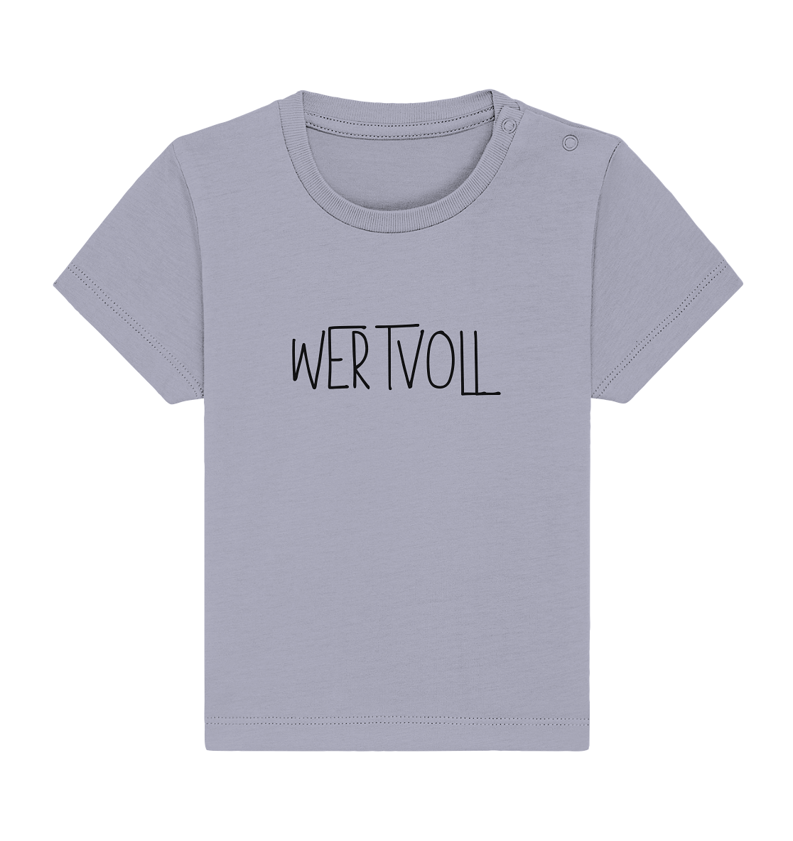 Wertvoll - Baby Organic Shirt - wertvoll und geliebt 
