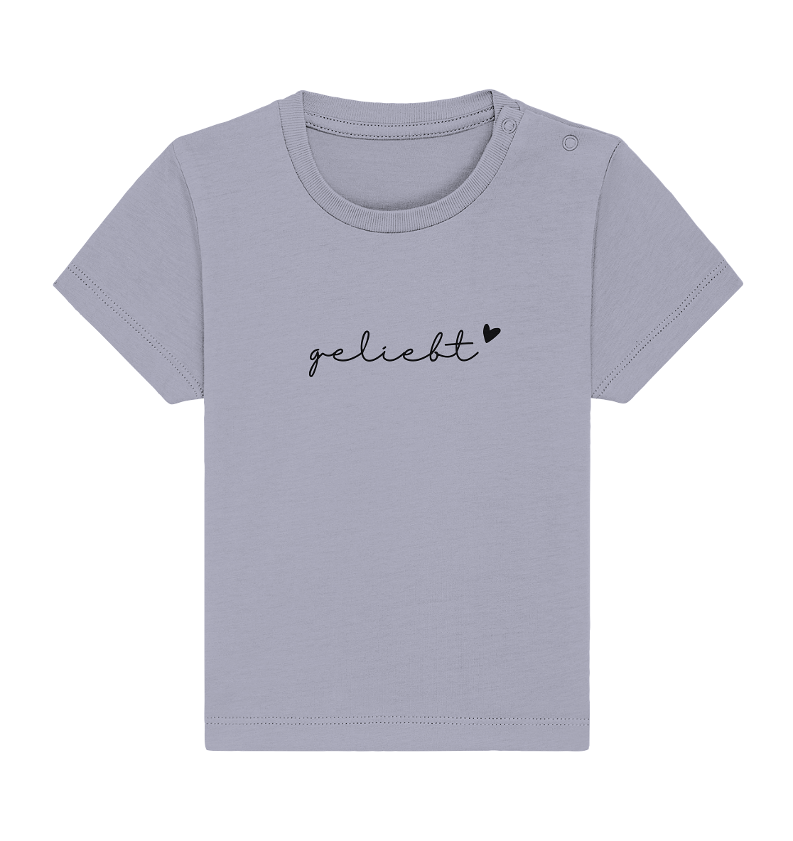geliebt - Baby Organic Shirt - wertvoll und geliebt 