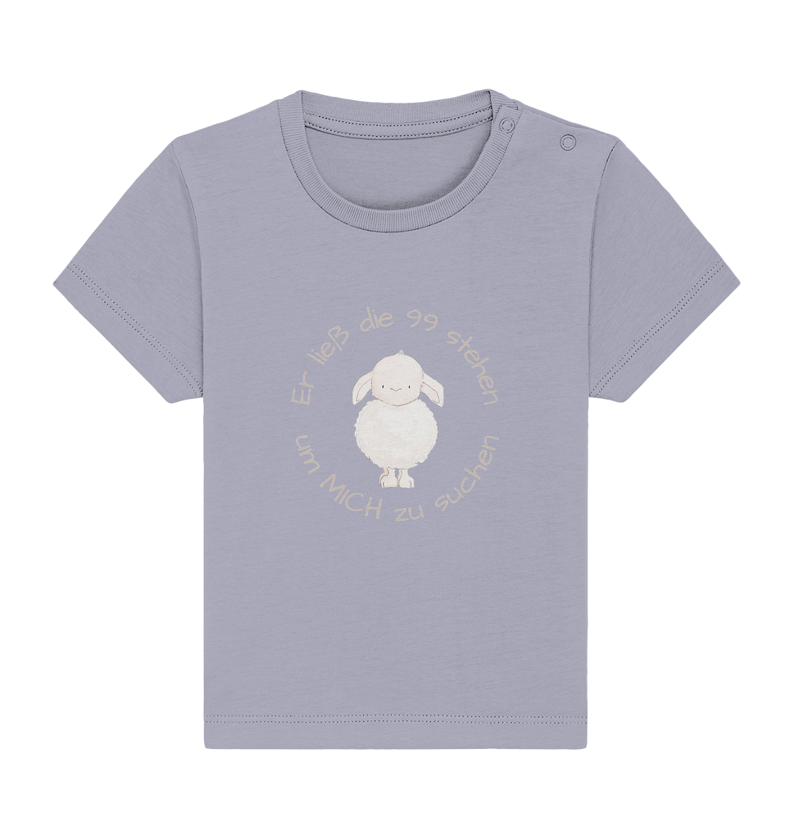 Er ließ die 99 stehen - Baby Organic Shirt - wertvoll und geliebt 