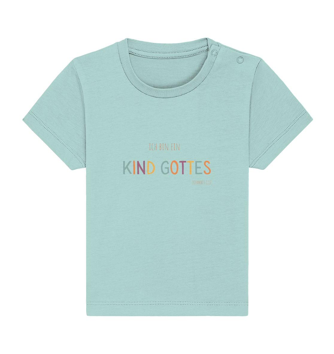 Kind Gottes - Baby Organic Shirt - wertvoll und geliebt 